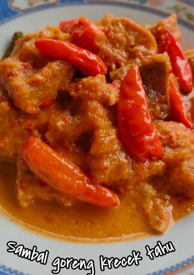 Resep Sambal Goreng Krecek Tahu Oleh Erni Apriana Cookpad