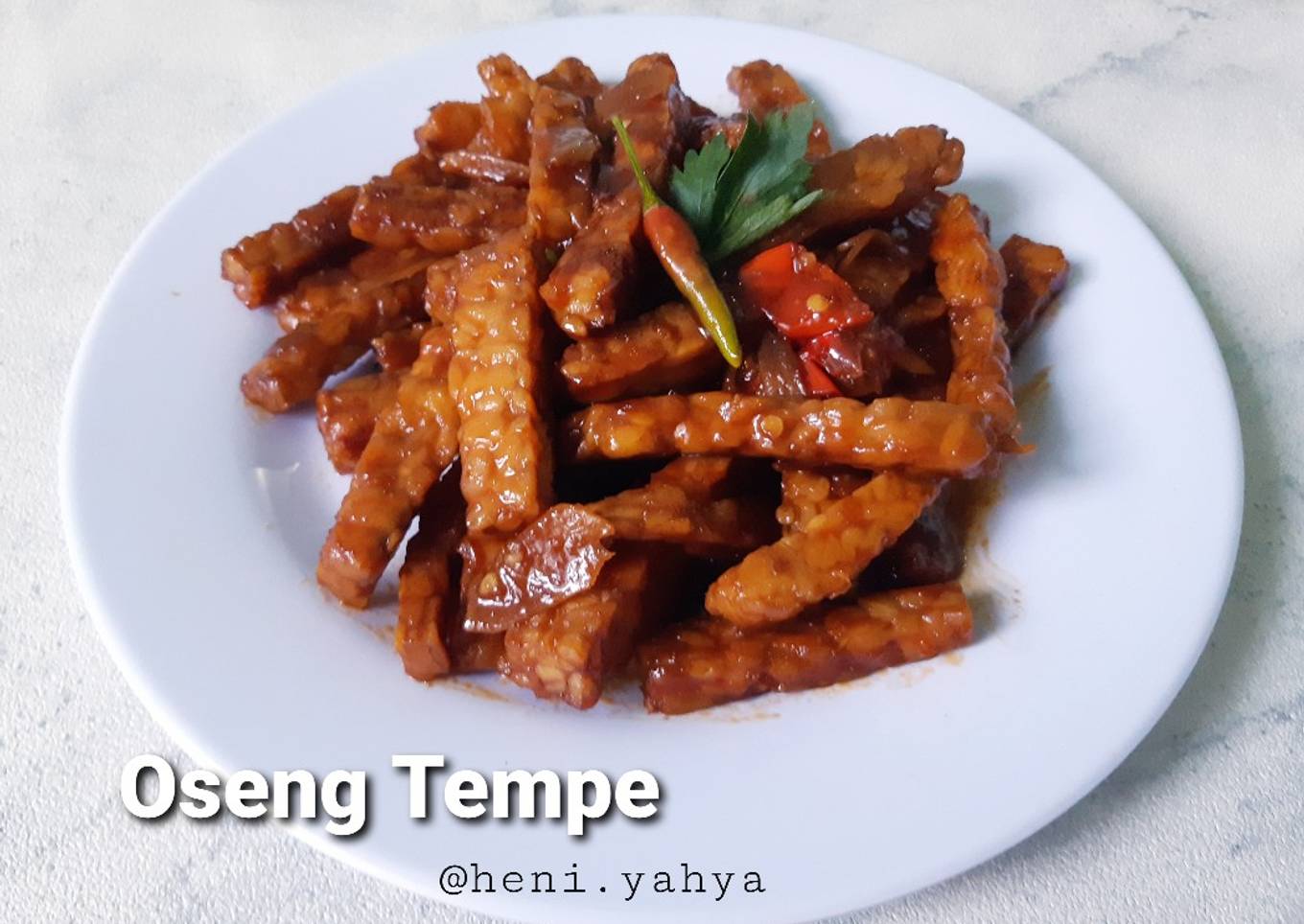 Oseng Tempe Pedas