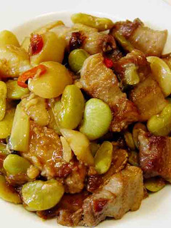 【厚生廚房】皇帝豆燒肉 的食譜成品照片