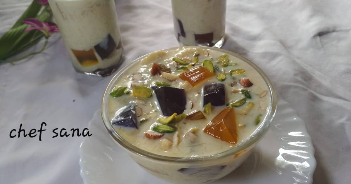 Lab e Shireen Recipe by Sana Jinabade Cookpad