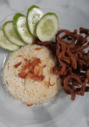 Foto resep Nasi Daun Jeruk Pedas