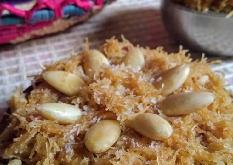 Steps to Prepare Perfect Gur wali khoya sawiaan.