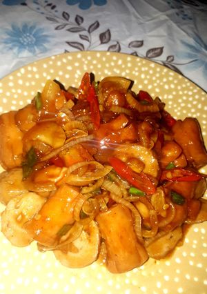Foto resep Bakso Sosis Saus Tiram