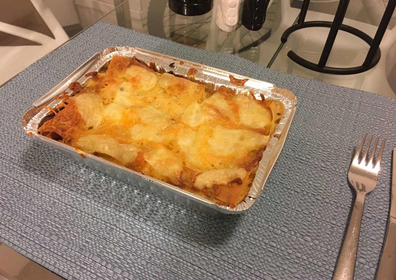 Lasaña de carne