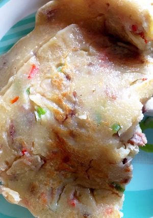 A picture of Mincemeat pancake.