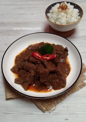 Foto resep 798.Rendang Daging