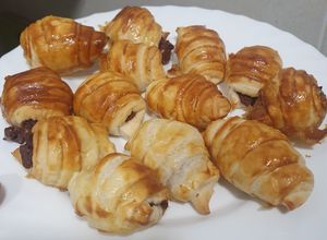 Foto principal de Mini croissants de chocolate (AirFryer)