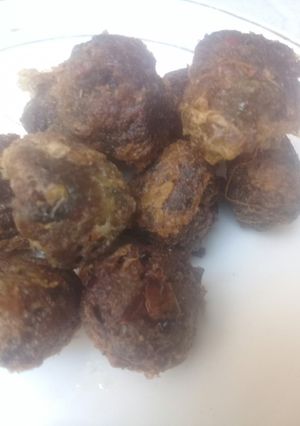 A picture of Fish balls.