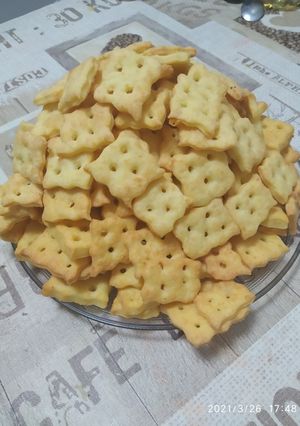 Sajtos kréker recept fotója