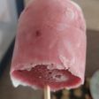 Helado de yogur con frutas saludable