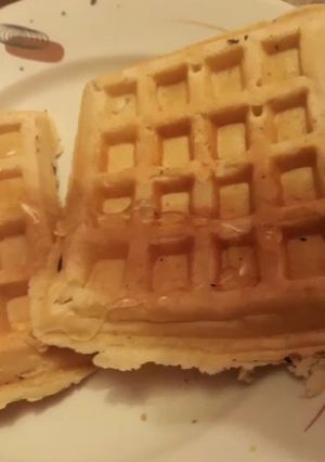 Una foto de Waffles veganos (🌱)