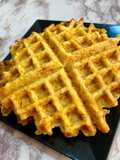 Waffles de arroz y avena
