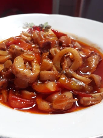 Langkah Gampang Menyiapkan Resep  Cumi Asin Pedas Manis yang Enak, Menggugah Selera