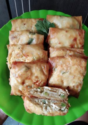 Foto resep Lumpia tahu pedas ala Rumah Sedep Rachel Vennya