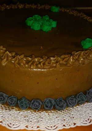 Una foto de Crema de chocolate para rellenos y cobertura