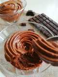 Piped Chocolate Mousse