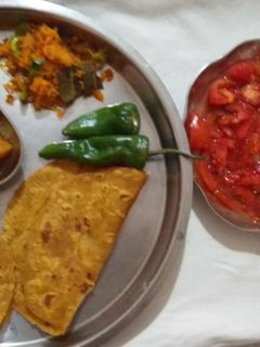ગુજરાતી સાંજ નું જમણ રેસીપી મુખ્ય ફોટો