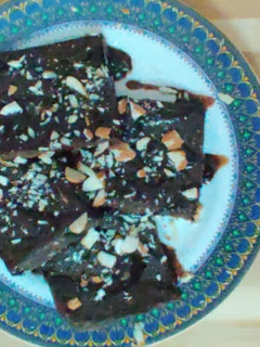 A picture of Chocolate dates cube.