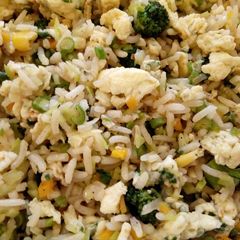 Egg Fried Rice A picture of Egg Fried Rice.
