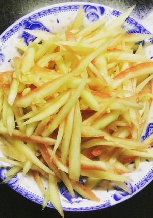 Hình của món Gỏi dưa hấu.