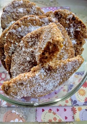 Una foto de Tortas fritas con harina integral