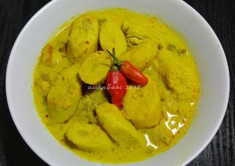 Terubuk Kuah Santan (tanpa msg)