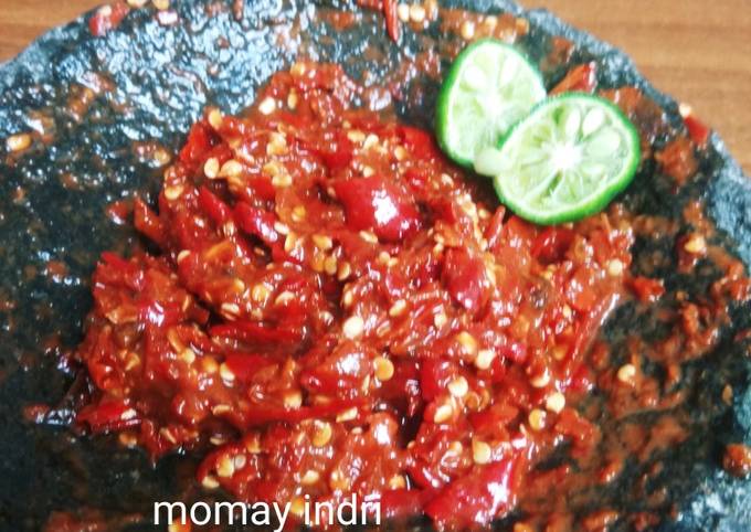 Sambal Terasi Ala Warung Makan Sunda