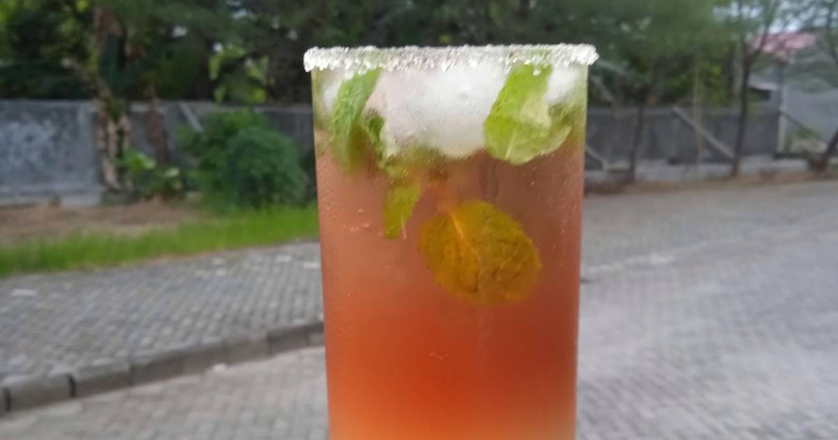 Resep Rosella Lime Soda Oleh Devalesha Kitchen Cookpad