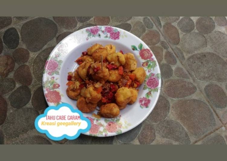 67. Tahu cabe garam ala novotel
