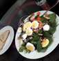 Easy Steps Make|Recipe} Egg salad and crispy tortilla, Tasty