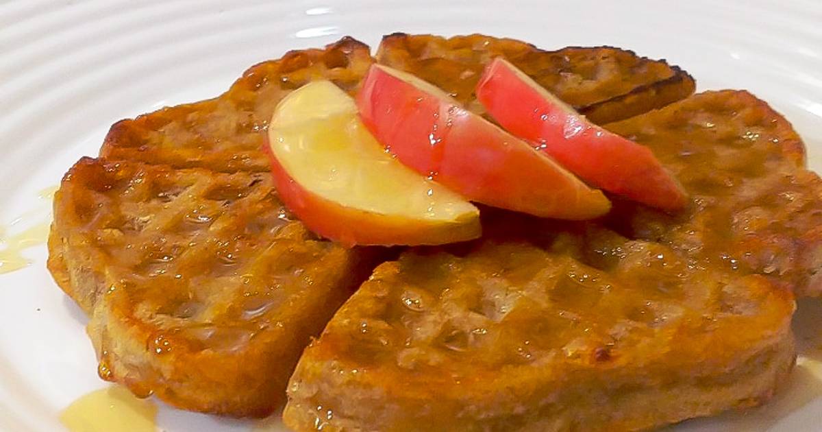 Receta súper fácil de waffles #receta #waffles #waflera #lima #fy, waffles  de avena