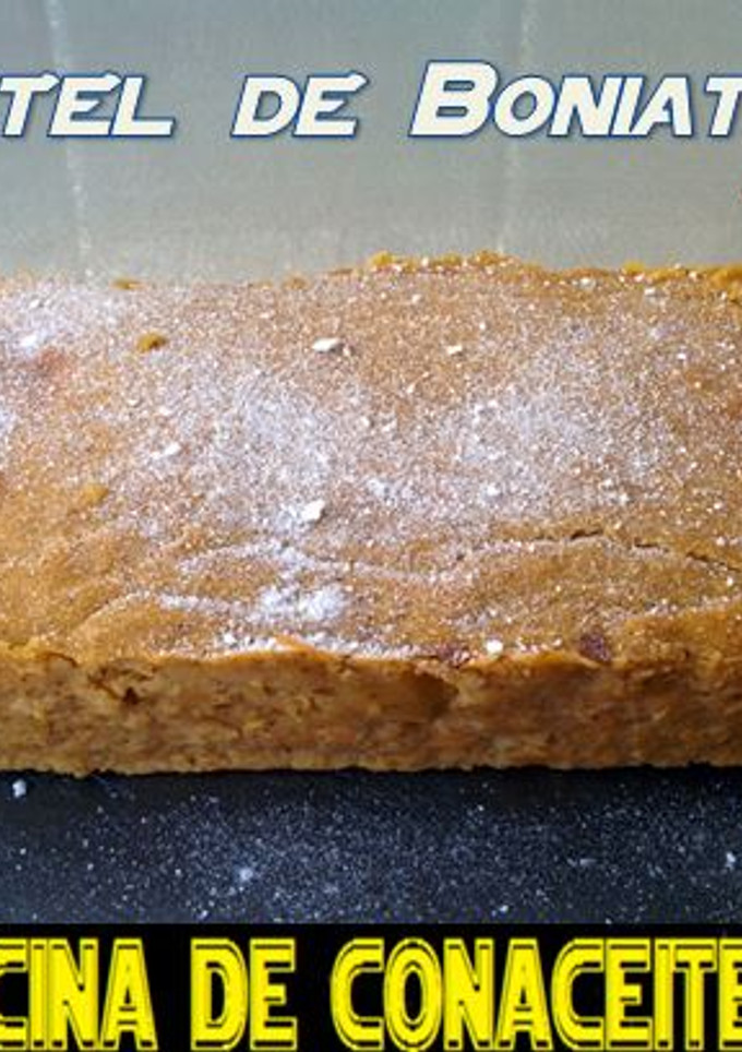 Una foto de Pastel de Boniato
