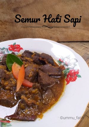 Foto resep Semur Hati Sapi