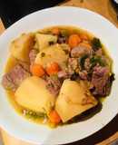 Estofado de carne con papas