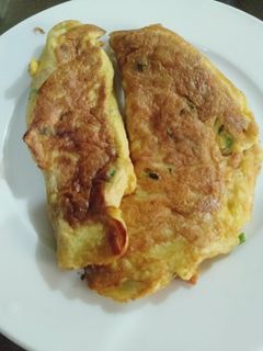 Foto resep Omelet telur ala Hotel (telur dadar)
