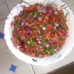 A picture of Kachumbari.