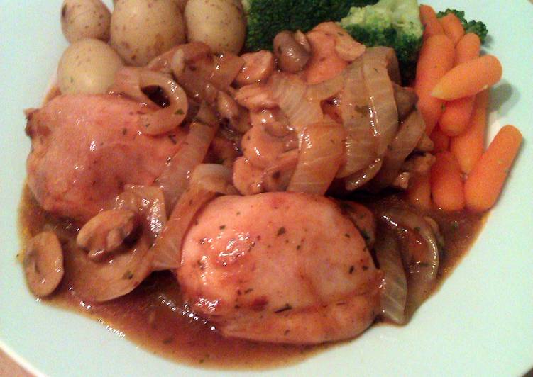 Step-by-Step Guide to Make Super Quick Homemade Vickys Roasterbag Chicken Chasseur, GF DF EF SF NF