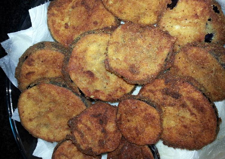 Steps to Make Quick H&rsquo;s Aubere / Eggplant Schnitzel