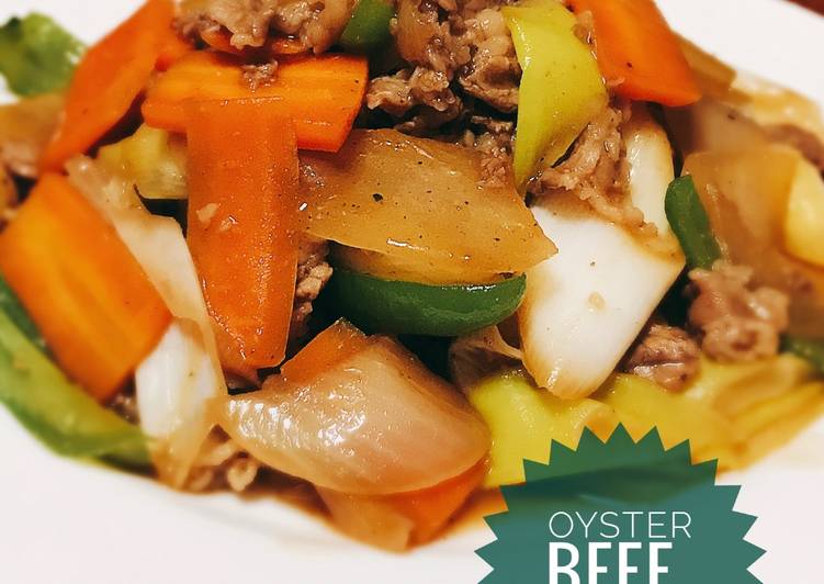 Resep Niiyama Beef Oyster Itame (tumis daging sapi oyster sauce) Anti Gagal