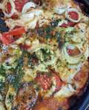 Pizza de vegetales