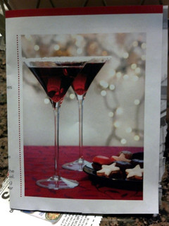 A picture of Cranberry-Pear Martini.
