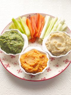 Una foto de Hummus - 3 sabores -