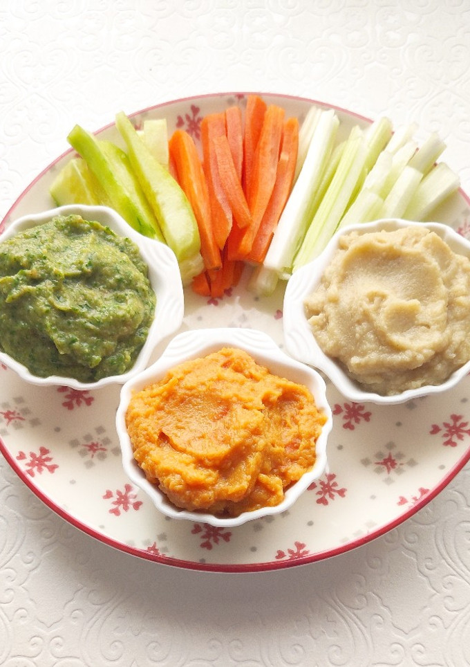 Una foto de Hummus - 3 sabores -