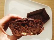 Una foto de avena y cacao fit