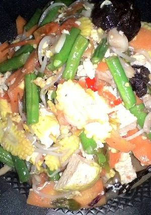 Foto resep Tumis kacang panjang dkk