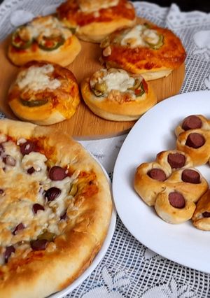 صورة لوصفة ٤ أشكال من المخبوزات من كيلو دقيق