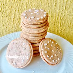 A picture of Cookies with icing design.