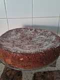 Torta de Cacao y crema de leche, naranja 🍊🍫