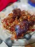 Terong Balado campur Teri