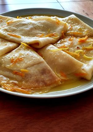 Una foto de Crêpes Suzettes